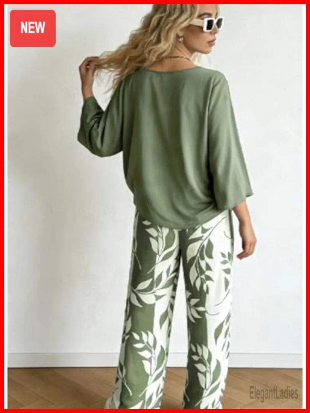 2 Piece Sets for Women, Travel Lounge Matching Sets, Casual Cruise Clothes, 3/4